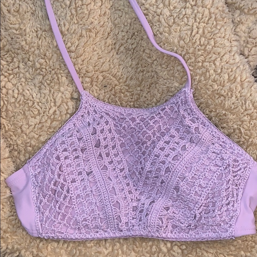 crochet bathing suit top